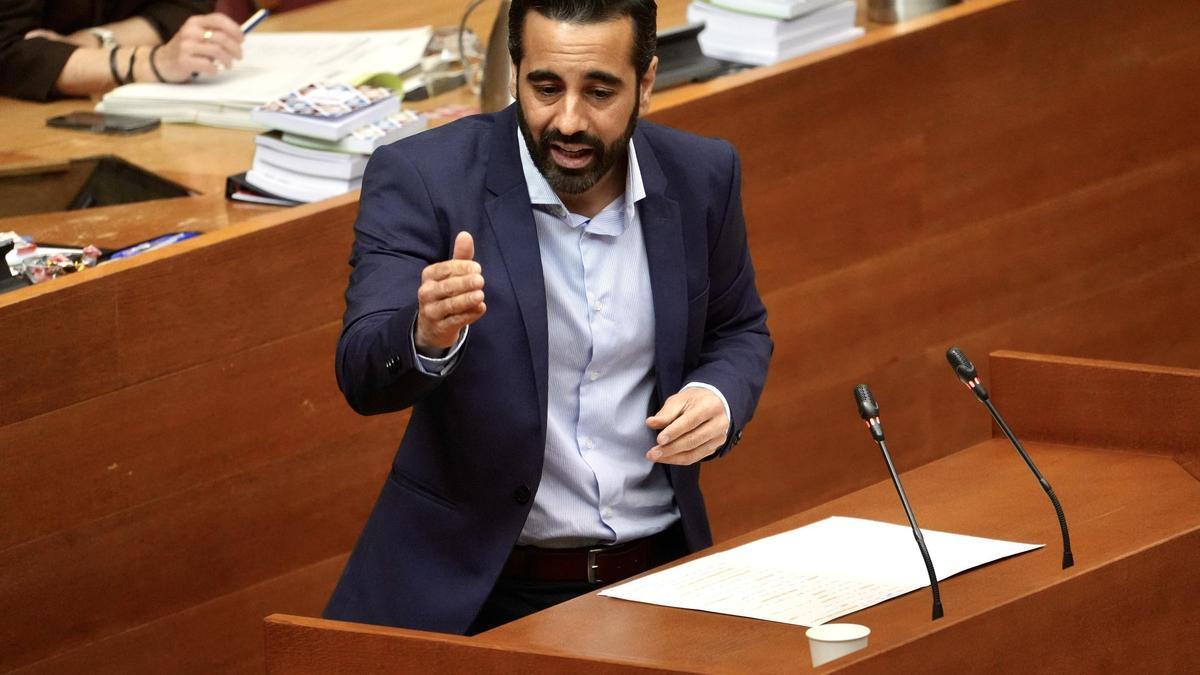 José Muñoz, en una intervención en Les Corts.