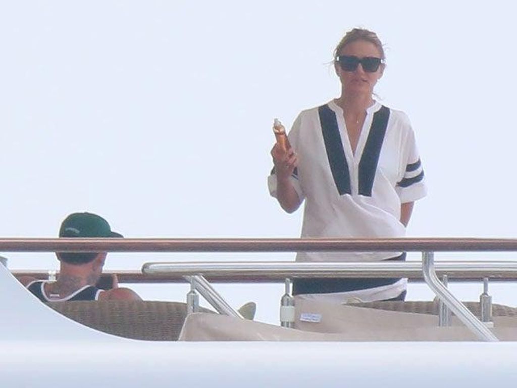 Cameron Diaz y Benji Madden
