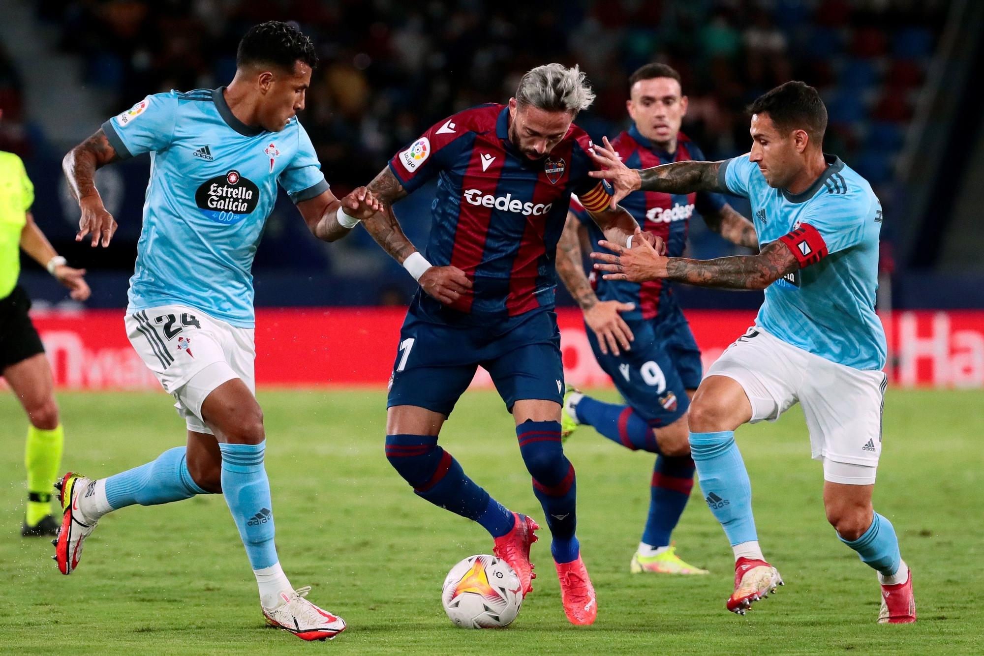 El Levante - Celta, en imágenes