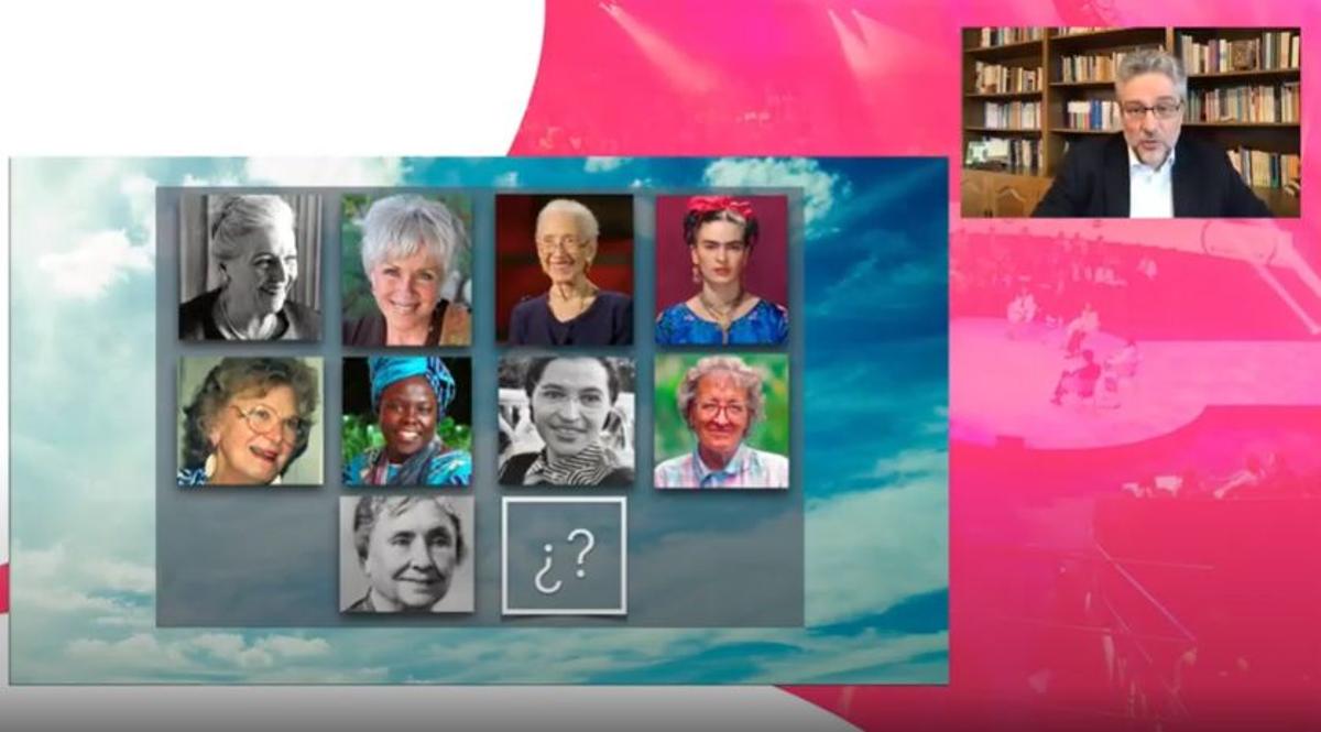 Álex Rovira habló sobre "El valor humano" recorriendo la historia de 10 grandes mujeres de la Historia