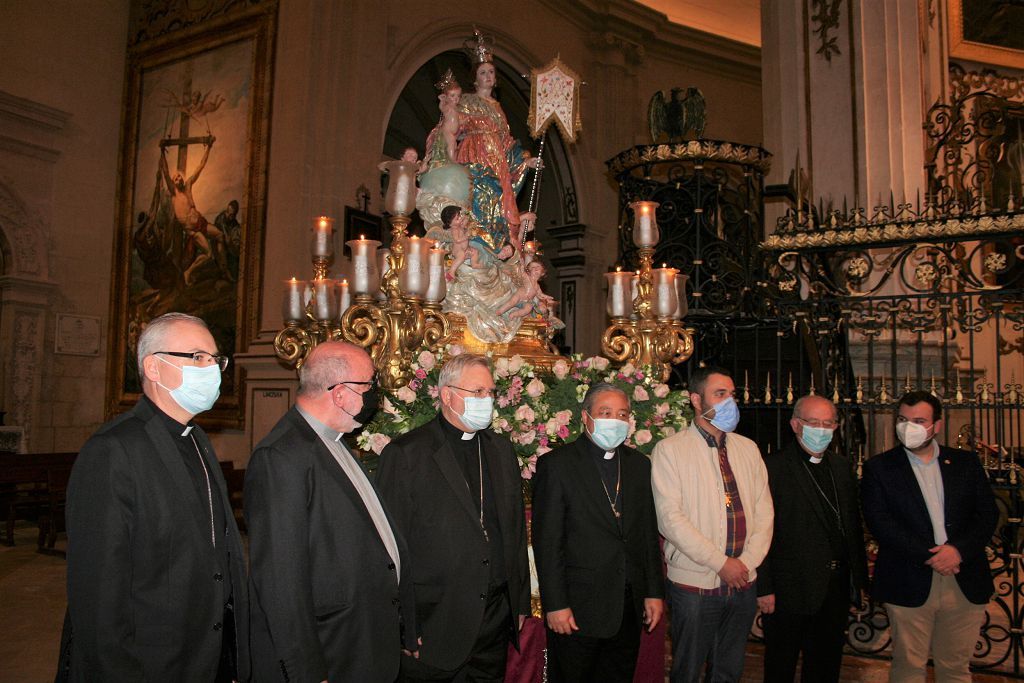 El nuncio del Papa Francisco se interesa por la reconstrucción de Lorca