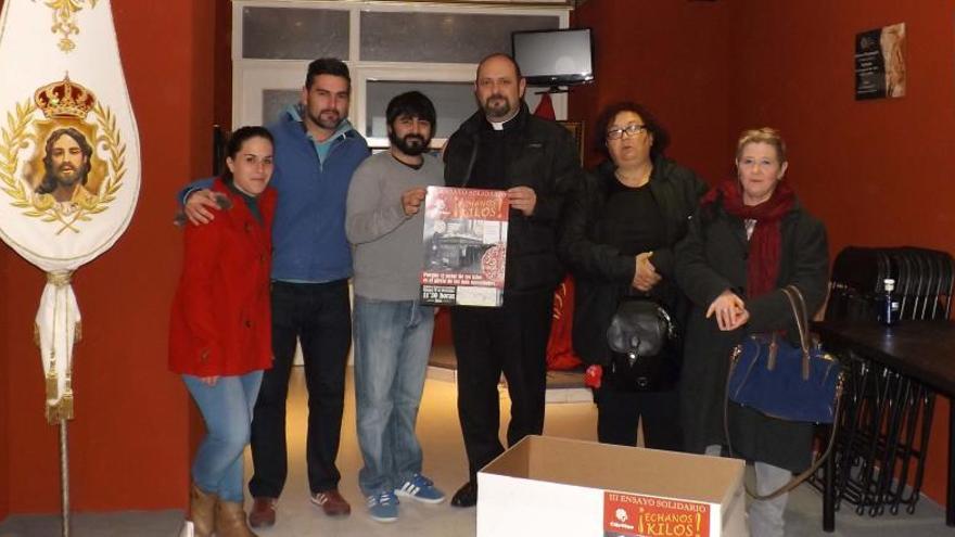 Imagen del cartel anunciador de la actividad solidaria.