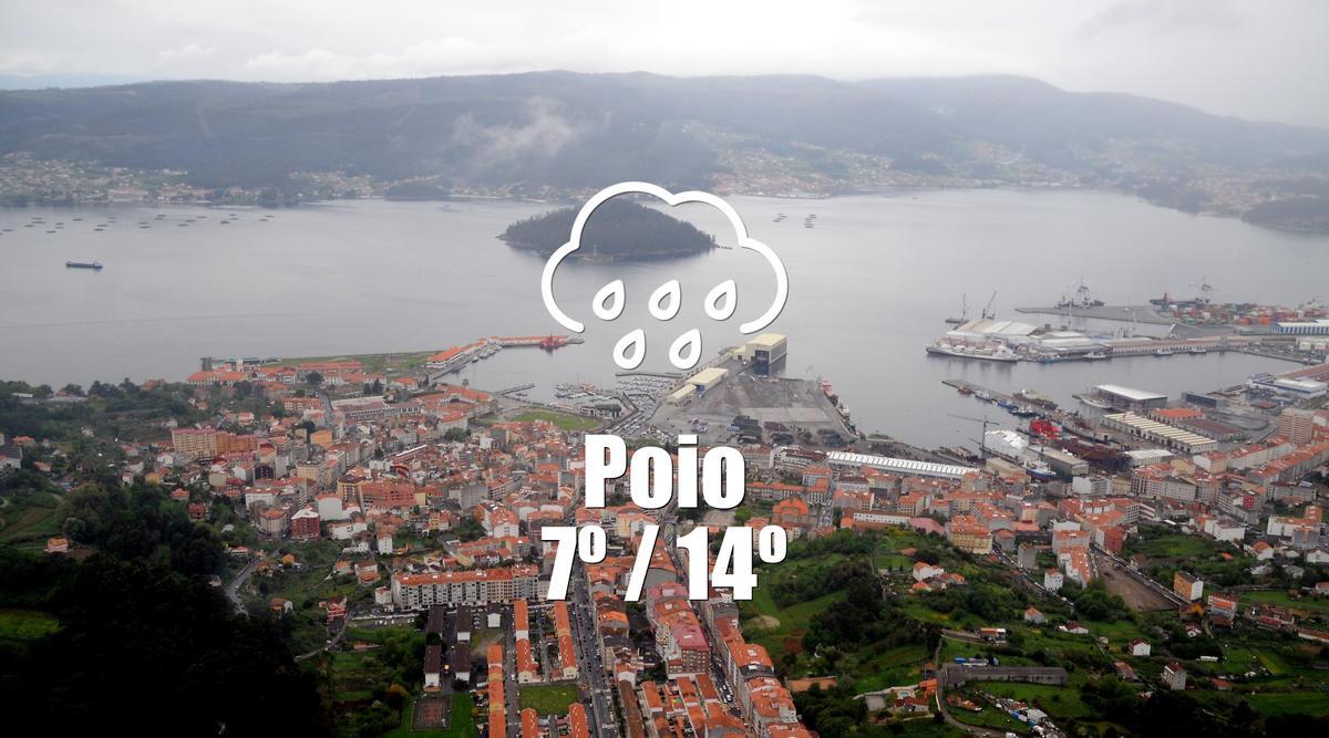 El tiempo en Poio: previsión meteorológica para hoy, sábado 14 de febrero