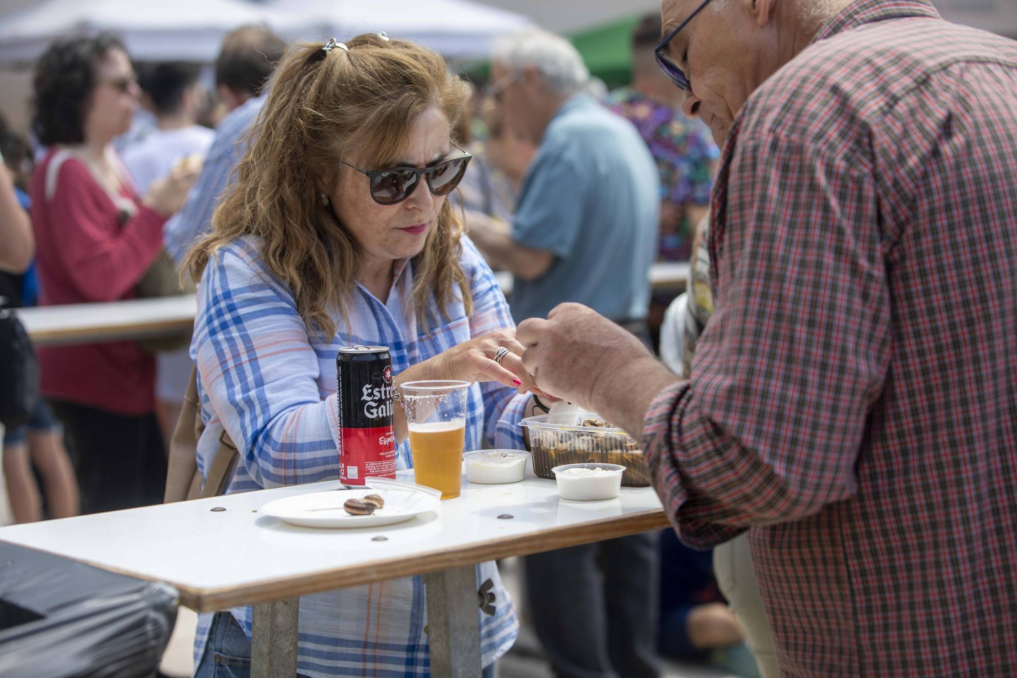 FOTOS | La Fira del Caragol de Sant Jordi, en imágenes