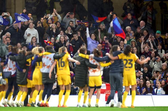 Chelsea - FC Barcelona, la vuelta de las semifinales de la Champions League Femenina, en imágenes.