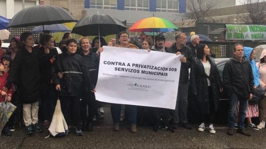 Nueva protesta de Foanpas ante la “privatización” del servicio de consejería en Vigo