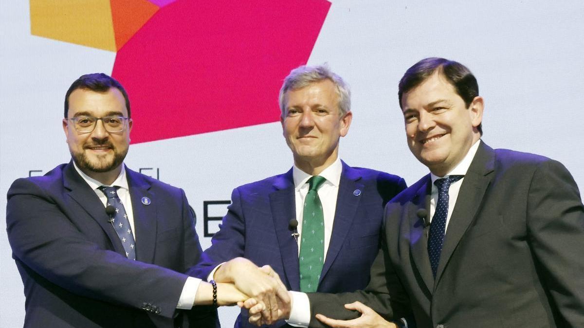 Barbón, Rueda y Mañueco analizan los retos del Noroeste en el II Foro de Prensa Ibérica