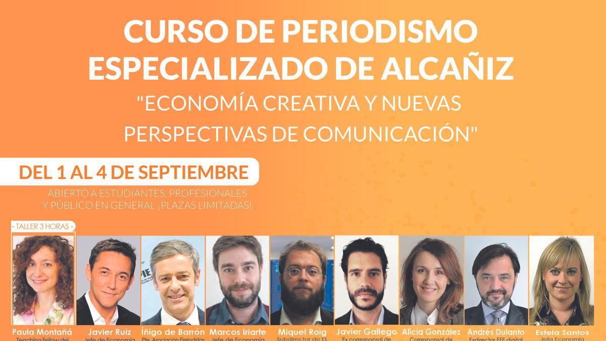III Curso de periodismo de Alcañiz 2021: Economía creativa y nuevas perspectivas de comunicación