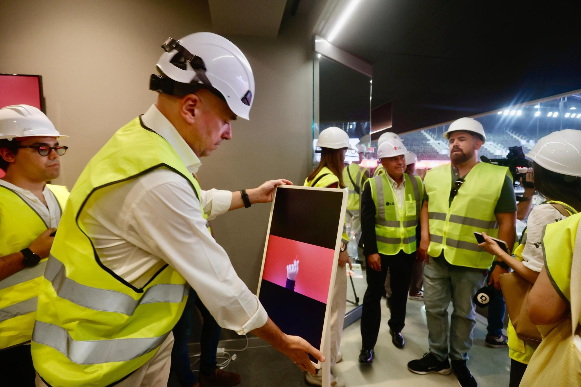 Obras del Roig Arena: Presentación del proyecto de innovación tecnológica
