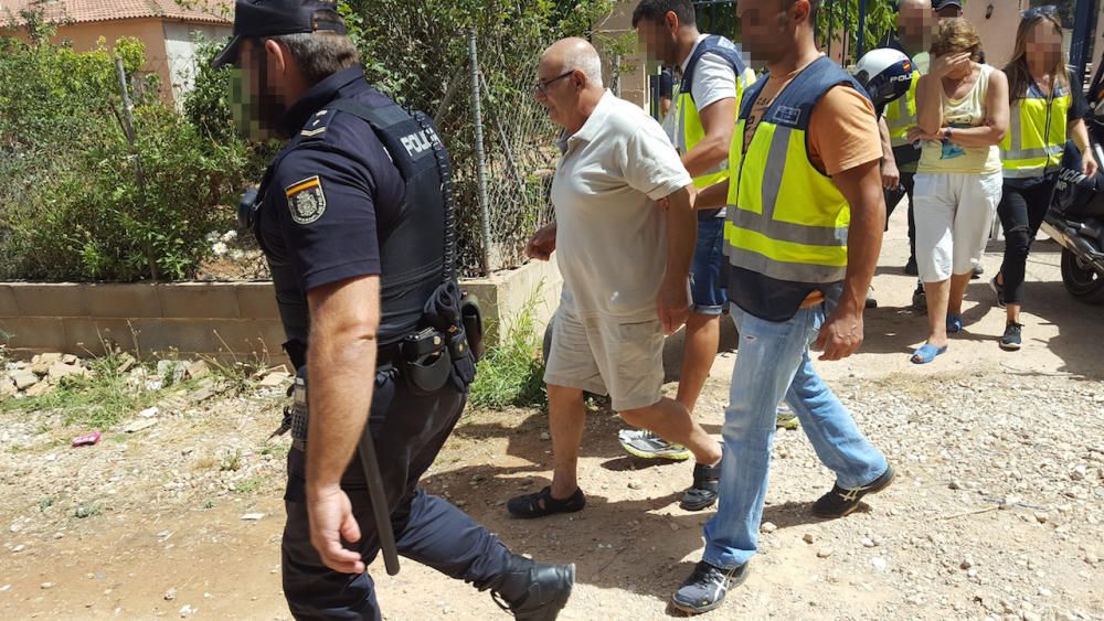 Redada antidroga en Palma