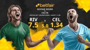 Sestao River Club vs. RC Celta de Vigo: horario, TV, estadísticas, cuadro y pronósticos