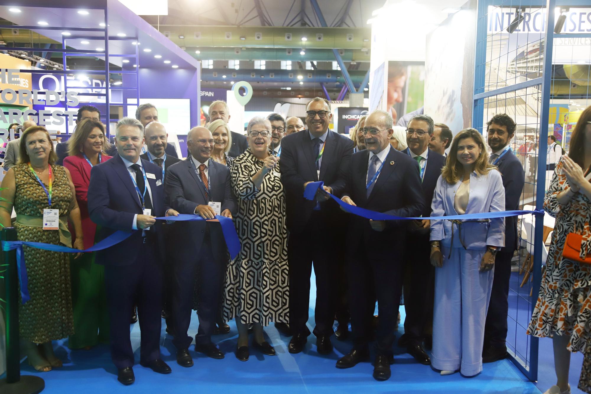 El Palacio de Ferias y Congresos acoge la feria de cruceros Seatrade Cruise Med