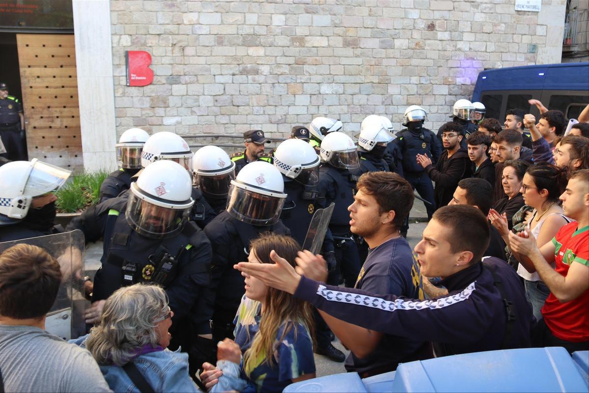 Protestas en La Tancada