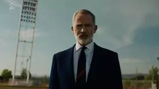 El rey Felipe VI se "cuela" en el vídeo de anuncio de la lista de España para el Mundial
