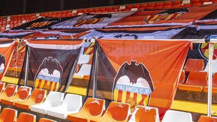 Mestalla tendrá animación en sus gradas