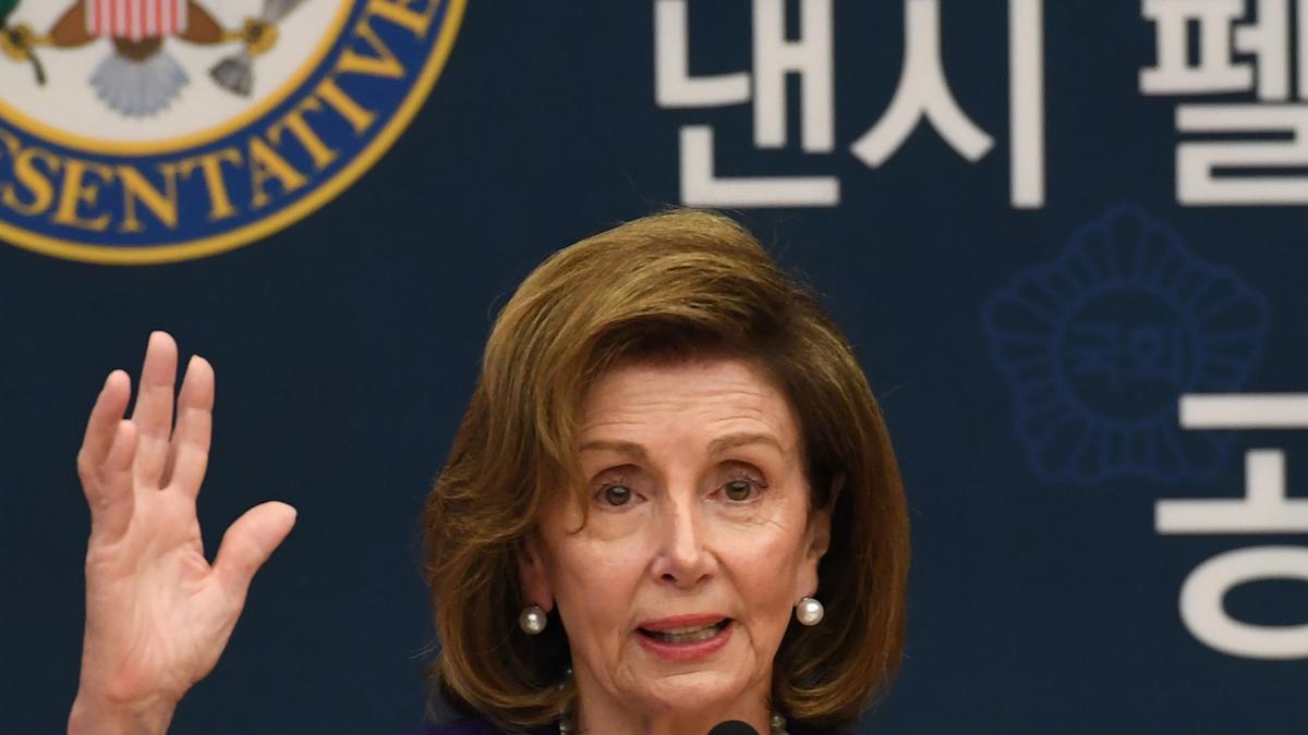 Nancy Pelosi in Seoul