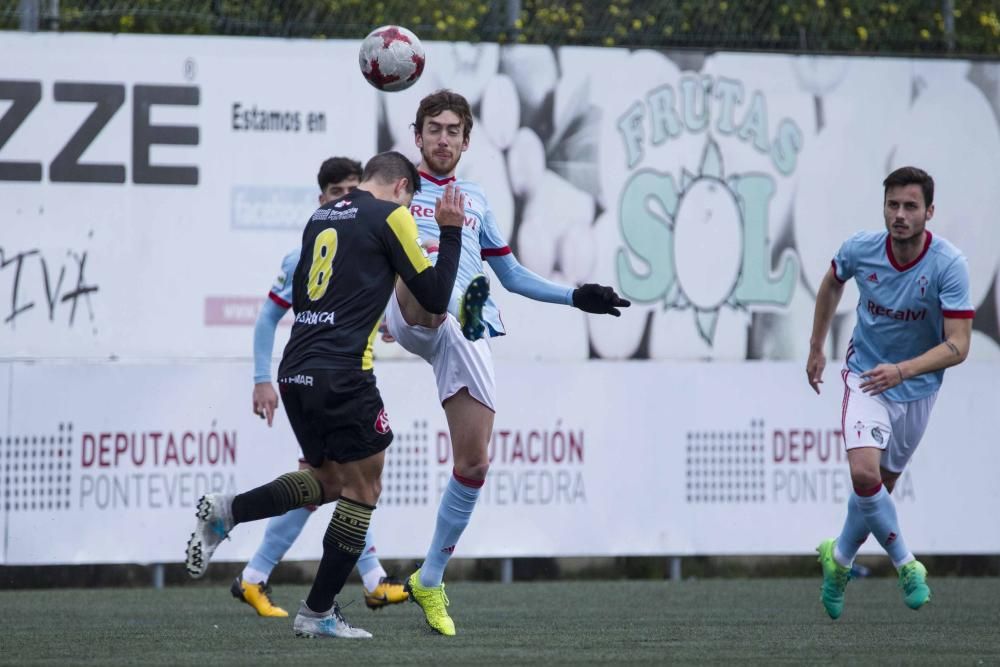 El Rápido de Bouzas se asienta en la zona de play off tras ganar el derbi al Celta B.