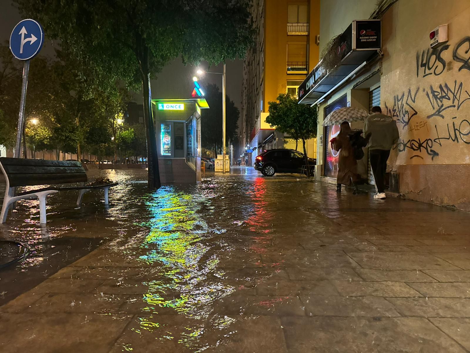 La borrasca Claudia siembra el caos en Córdoba