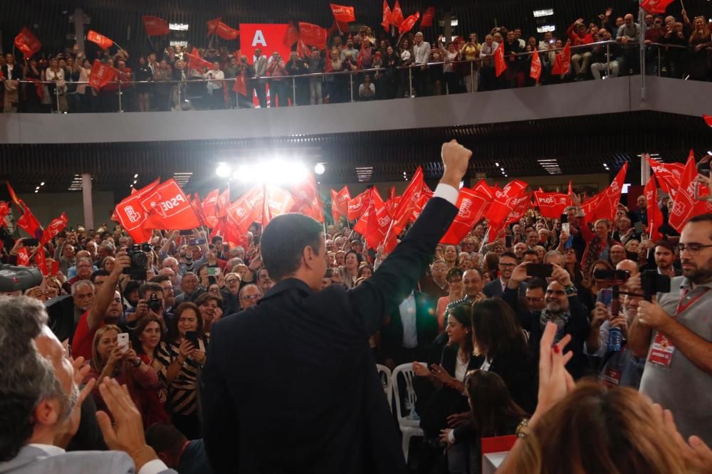 Mitin de Pedro Sánchez en Torremolinos en la campaña del 10-N-