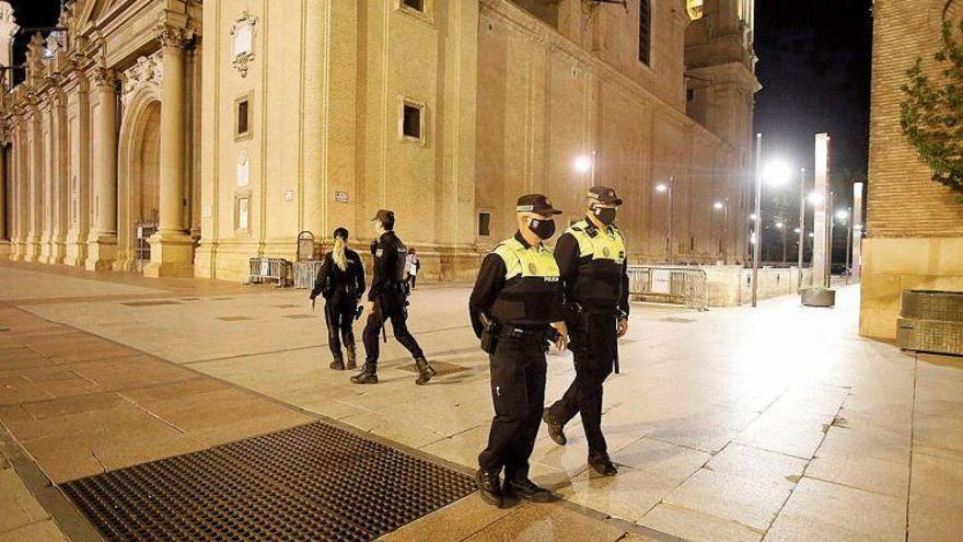 La Policía de Zaragoza.