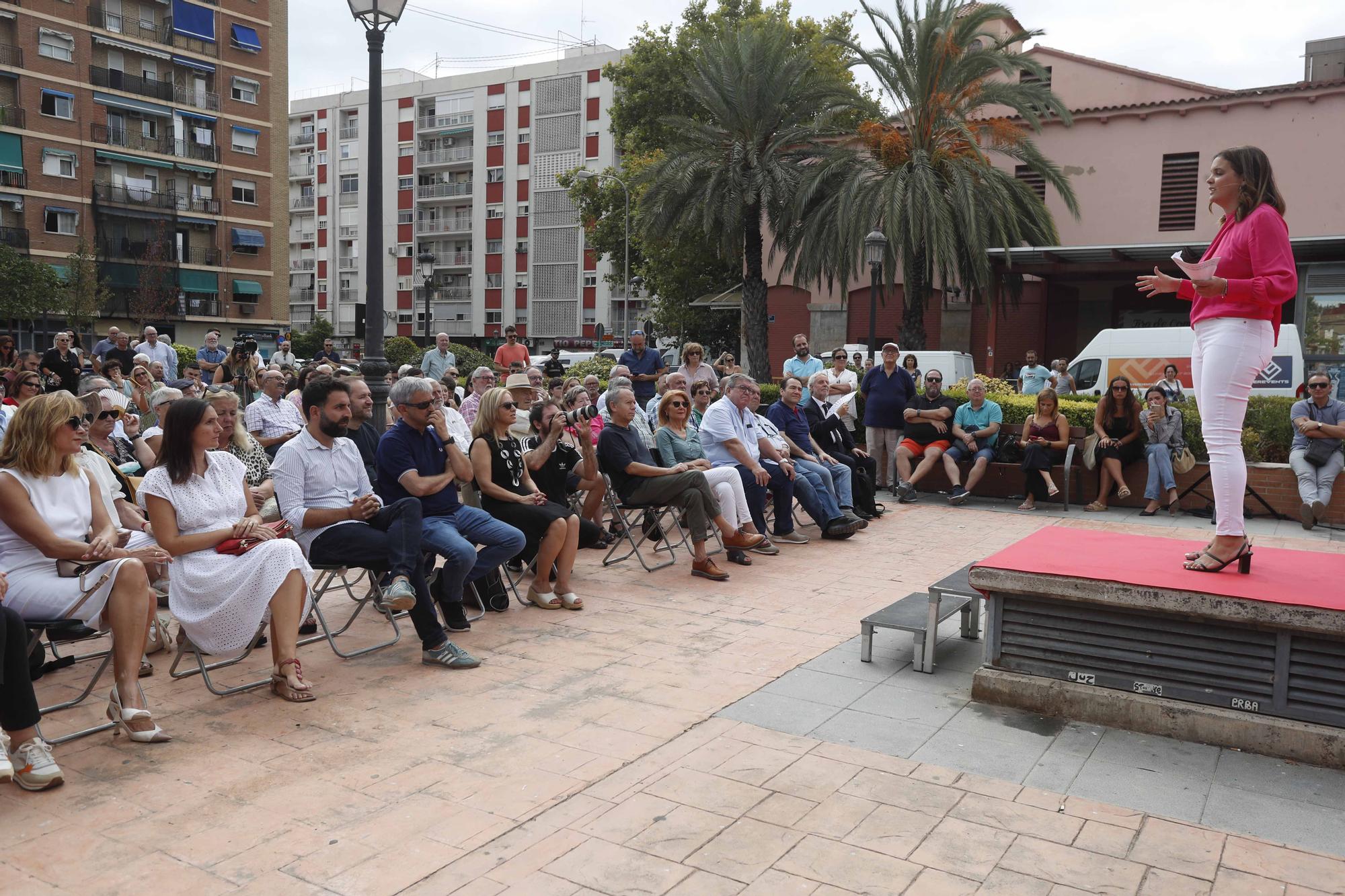 Presentación de la candidatura de Sandra Gómez a las primarias del PSPV