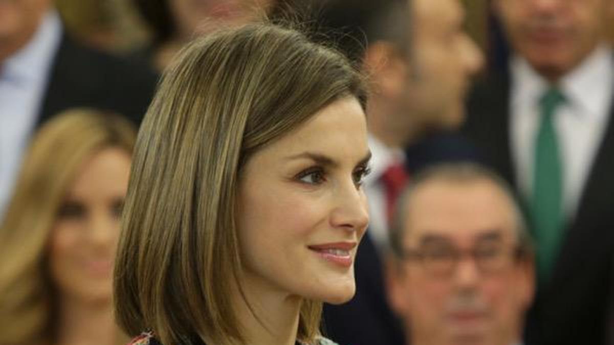 Letizia Ortiz con chaqueta de Zara, de 79,99 euros