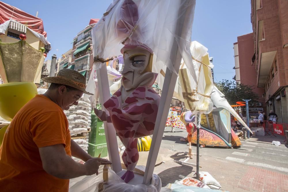 Hogueras de Alicante 2018: Los monumentos más ácidos