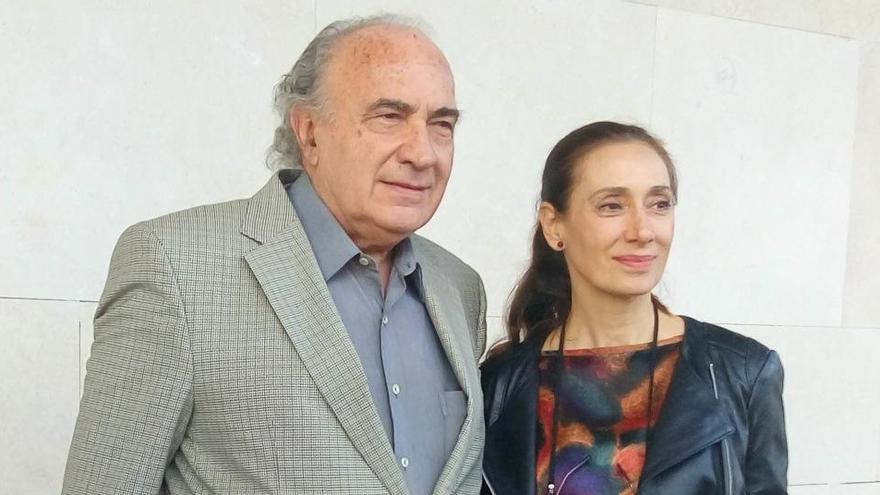 Josep Lluís Albiñana y Rosana Pastor.