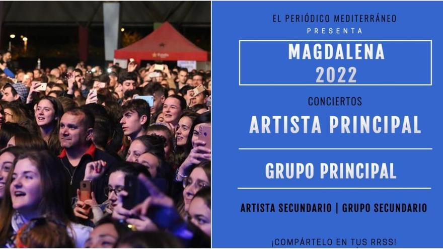 Te retamos a crear el cartel perfecto para los conciertos de la Magdalena 2022