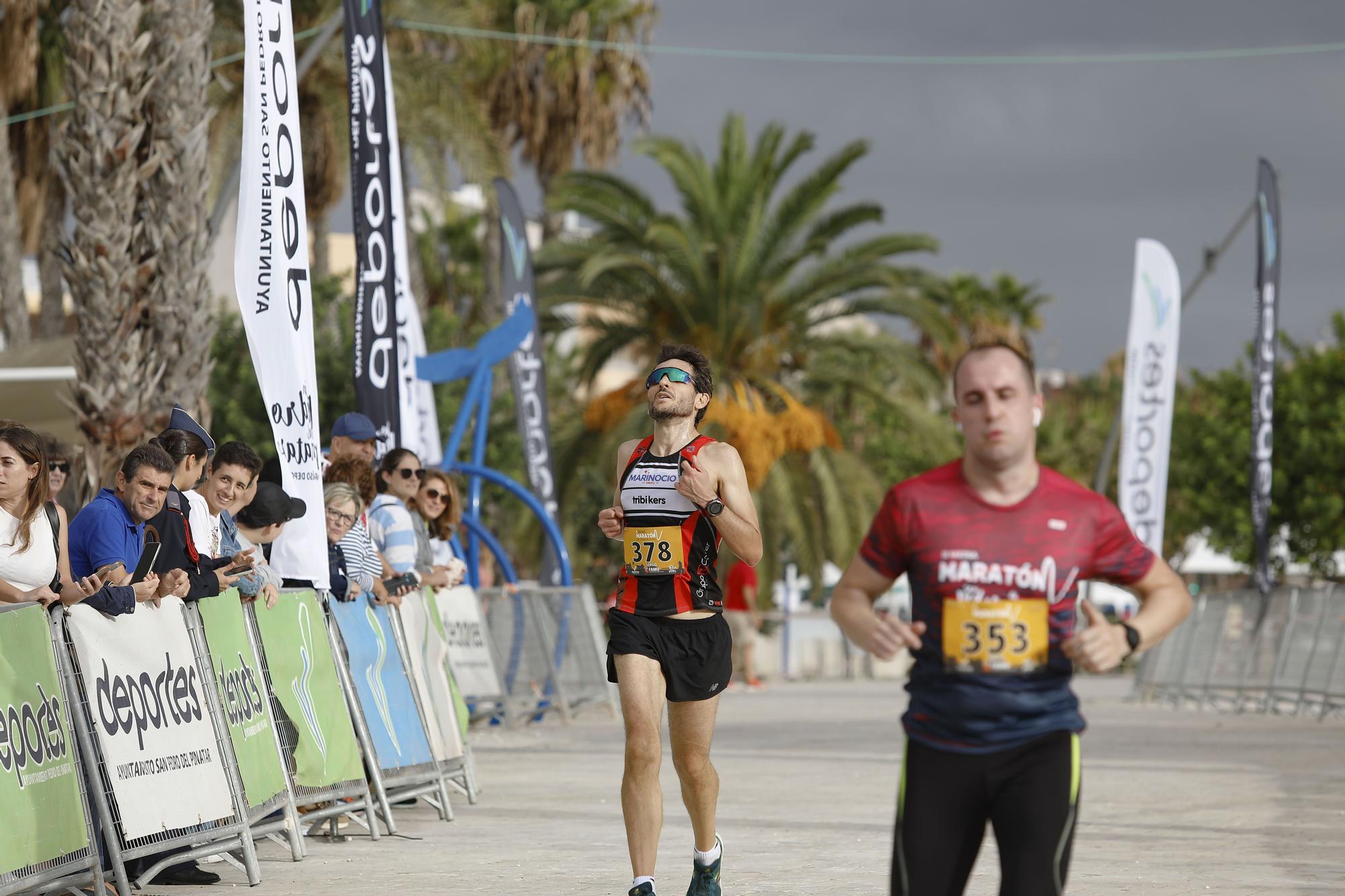 La media maratón Paraíso Salado de San Pedro del Pinatar, en imágenes