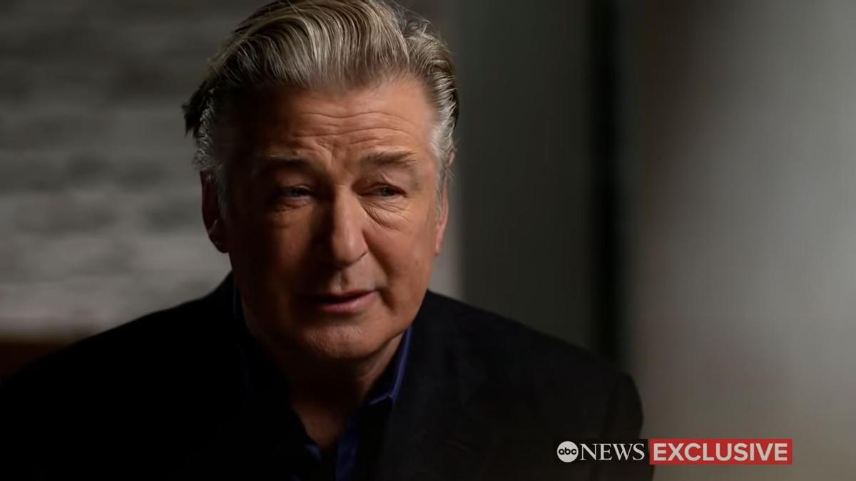 Alec Baldwin, en un moment de l&#039;entrevista de l&#039;ABC