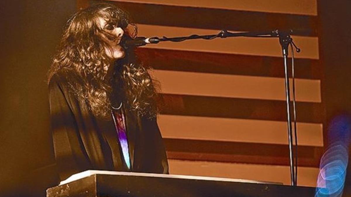 Victoria Legrand, de Beach House, durante su actuación.