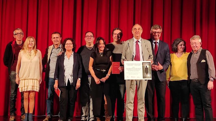 Elías Prieto Sáenz de Miera recibe el premio de poesía Juan Rejano