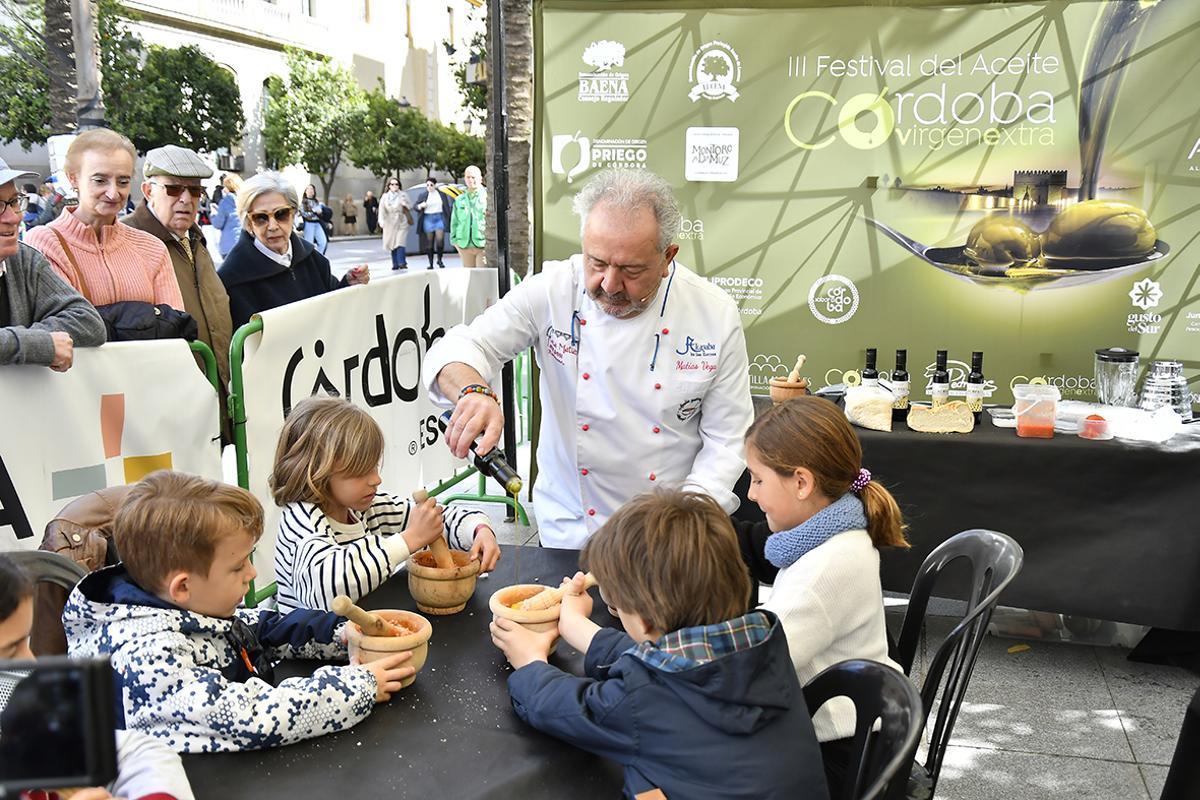 Una de las actividades del Festival del Aceite.
