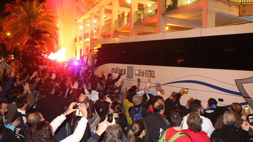 Hay previsto un recibimiento a la llegada del equipo en la Avenida de Martiricos a partir de las 16.00 horas, antes de comenzar el partido.