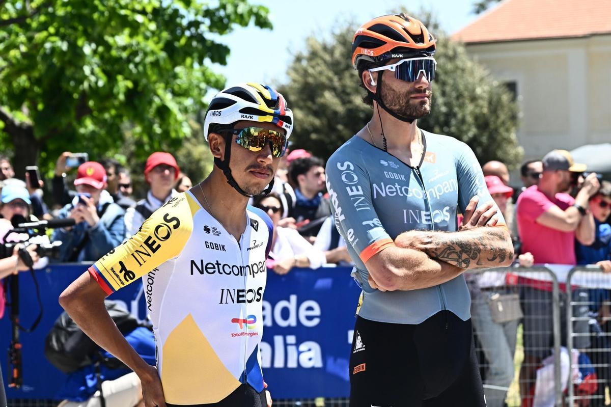 La etapa 4 del Giro de Italia 2026, en imágenes. La etapa 4 del Giro de Italia 2026, en imágenes.
