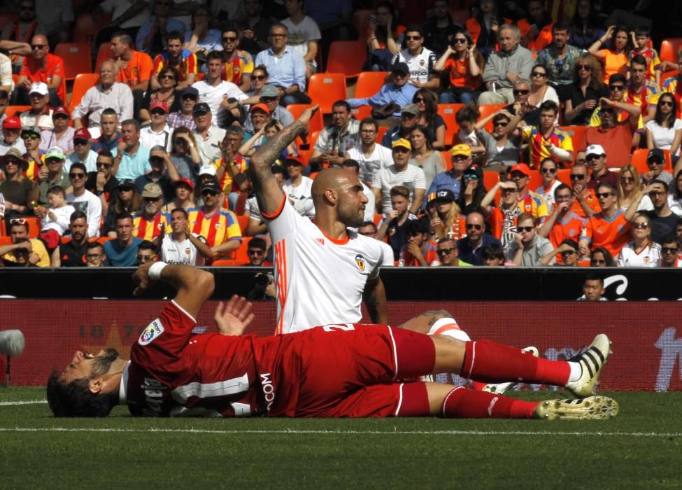 Valencia - Sevilla, en imágenes