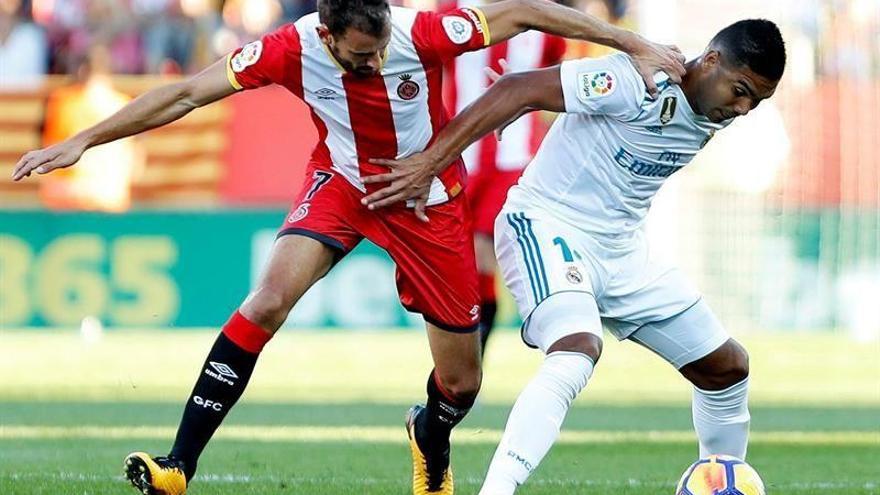 El Girona derrota a un Real Madrid desconectado (2-1)