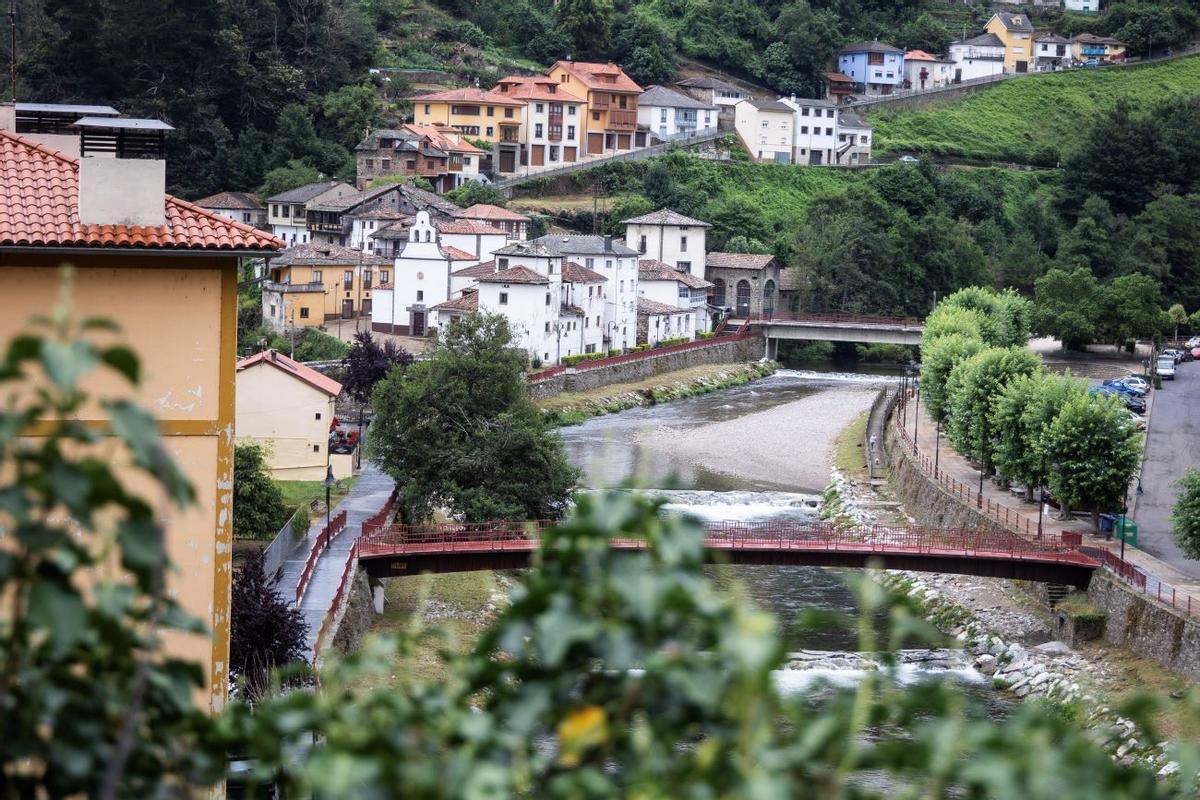Vista de Cangas del Narcea