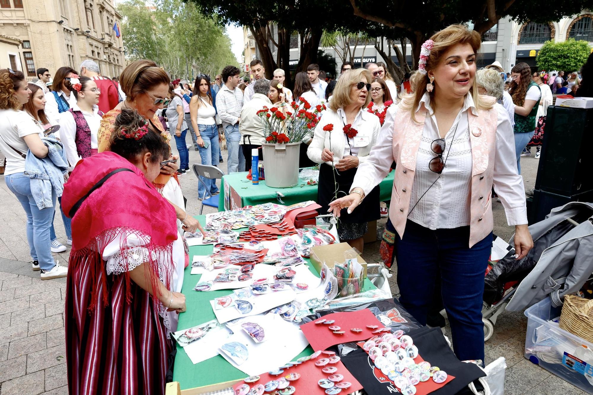 Ambiente en las calles de Murcia durante el Bando de la Huerta