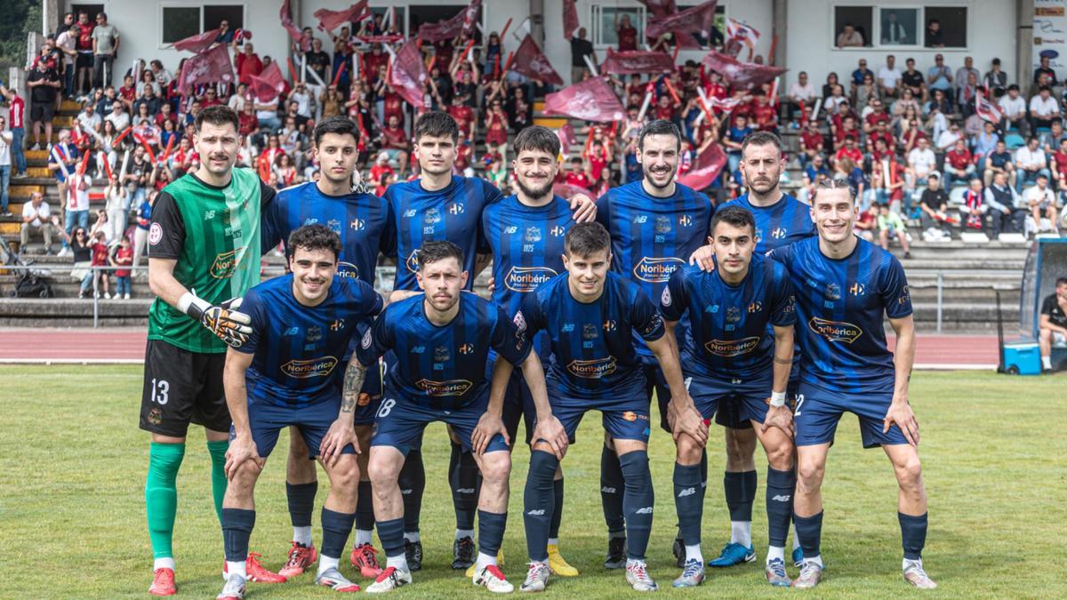Once del Estradense ante el Noia