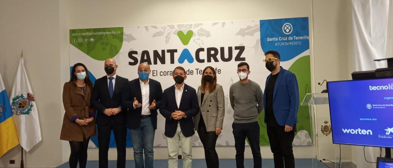 Un momento de la presentación de Tecnológica Santa Cruz.