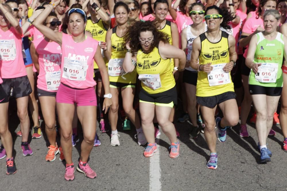 Carrera de la mujer en la zona este de Gijón.