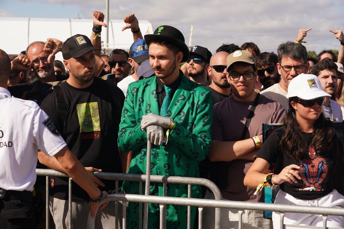 Este domingo, nuevo colapso en la entrada de la Comic-Con por problemas de aforo que ha cabreado a cientos de asistentes