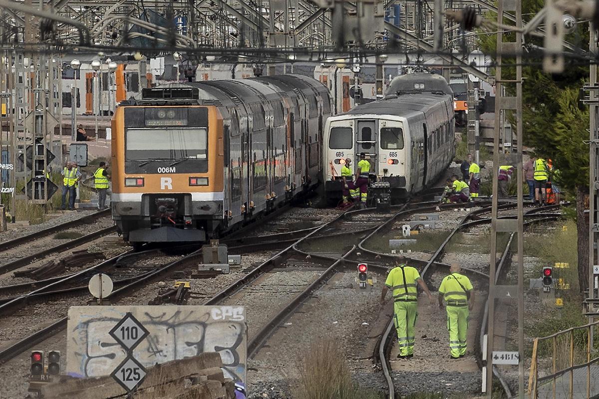 Estación de tren de Vilanova, en una imagen de archivo
