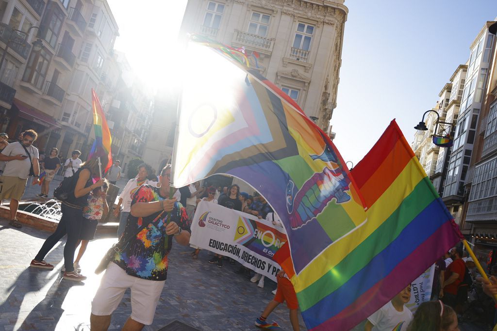 Todas las imágenes de la manifestación EnorgulleCT 2024 en Cartagena