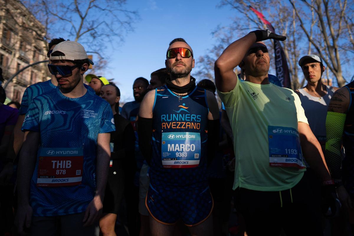 El sol fue otro de los protagonistas de la jornada.