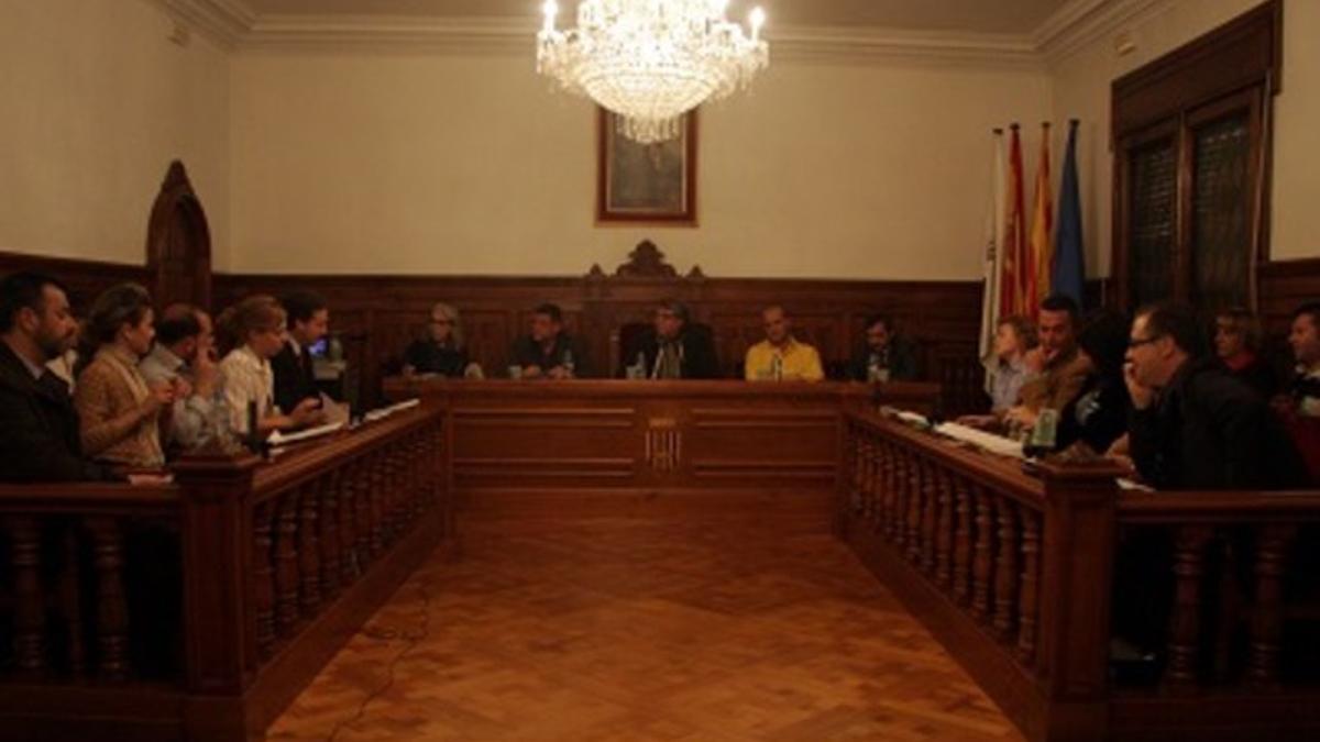Pleno del Ayuntamiento de Cornellà de Llobregat.