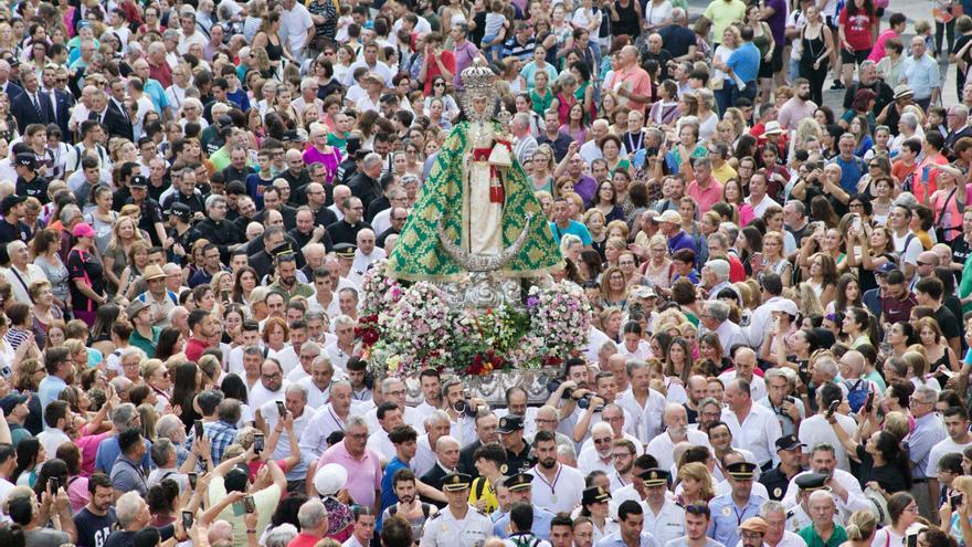 Este es el itinerario del cortejo de la Virgen de la Fuensanta hasta la Catedral de Murcia