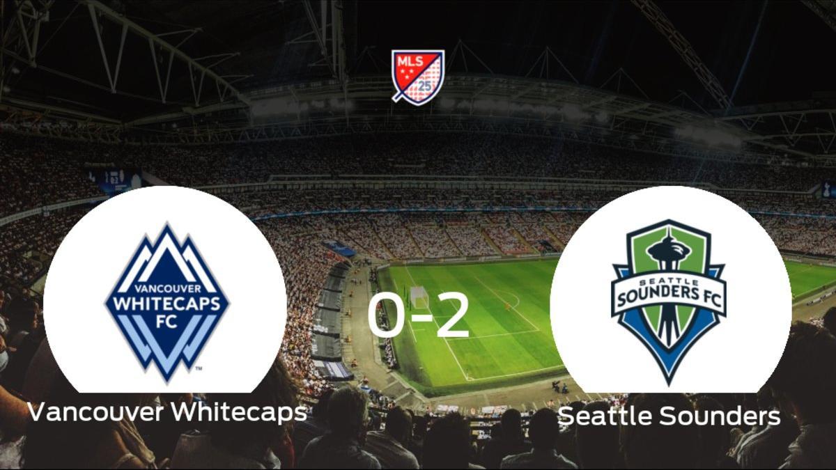 El Seattle Sounders se lleva tres puntos tras vencer 0-2 al Vancouver Whitecaps